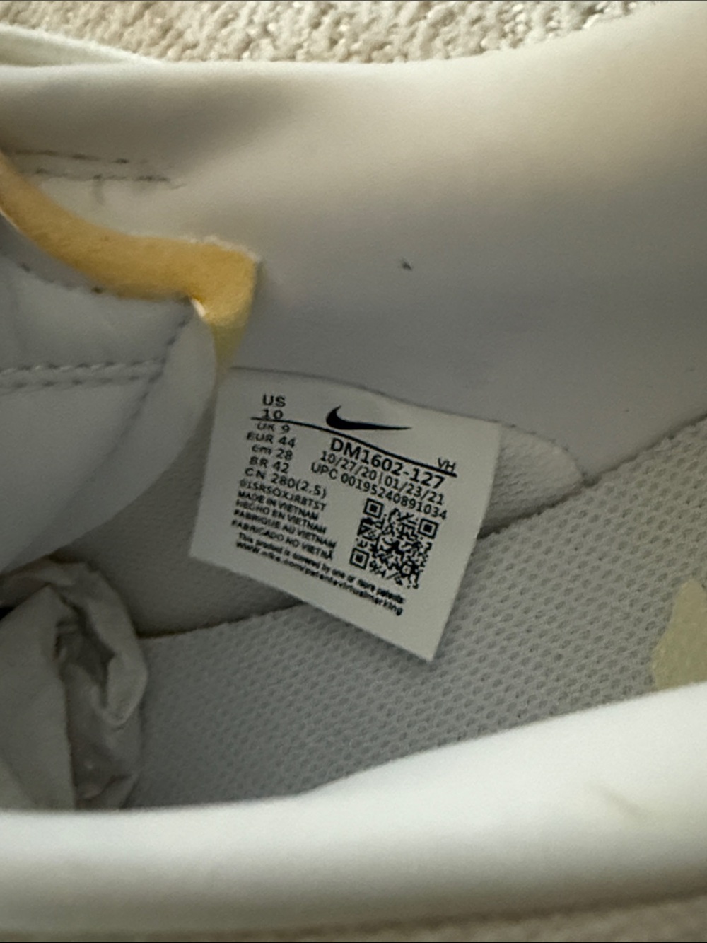 Off-White Nike Dunk Low ‘Lot 1 - Picture 3 of 7